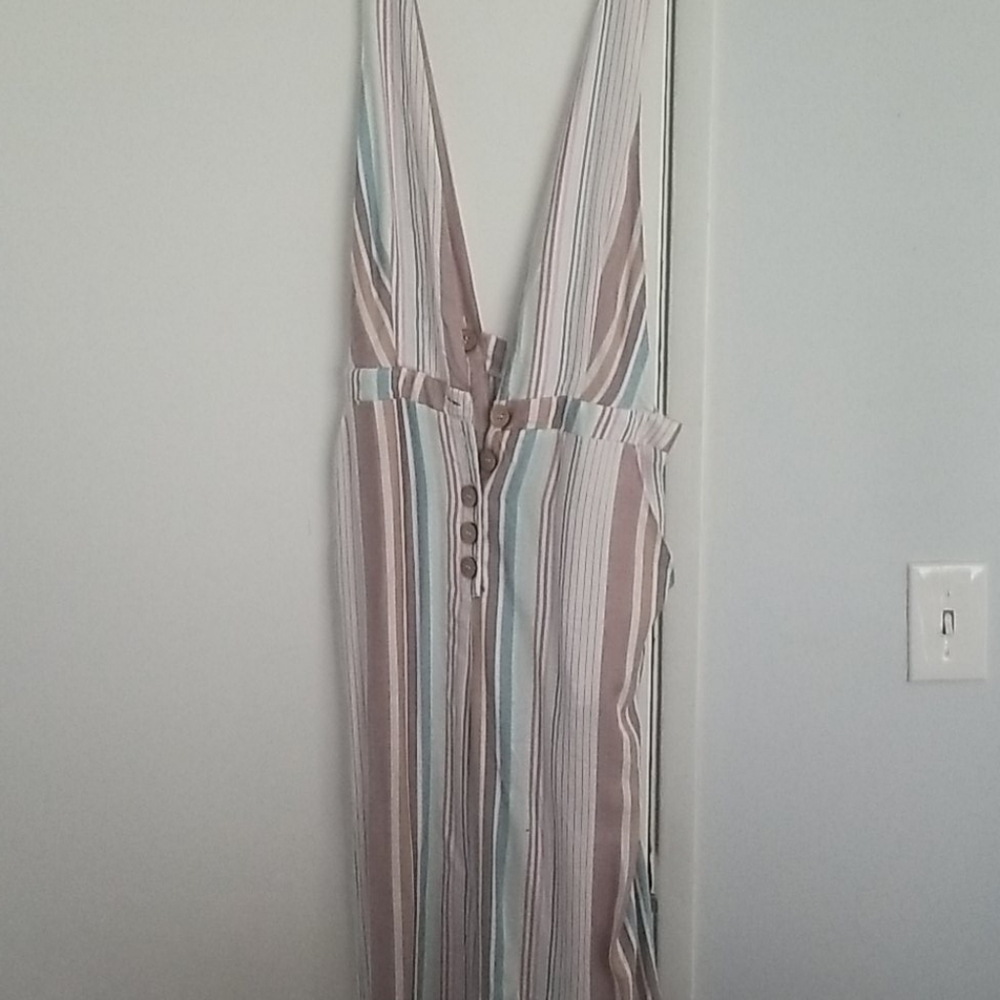 Women's Striped Romper